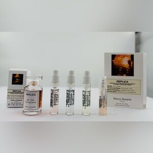 REPLICA deluxe mini bottle spray 5 pcs gift travel bundle